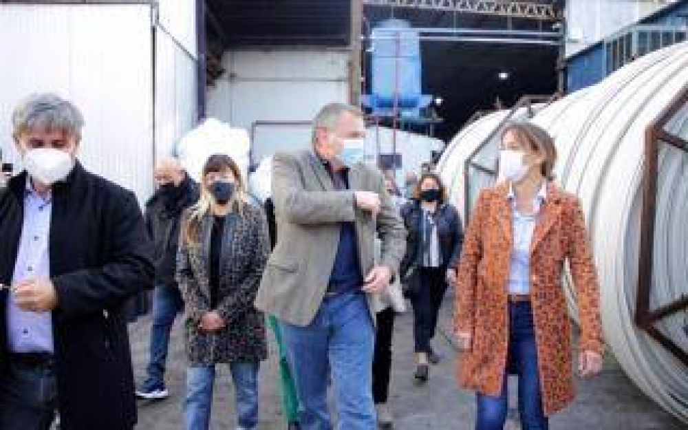 Malena Galmarini en Tigre: 