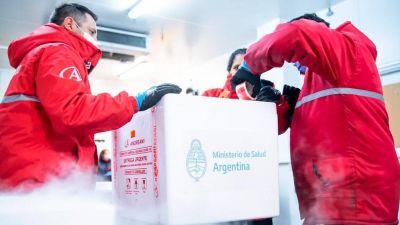 La Argentina superar� los 40 millones de dosis recibidas esta semana
