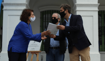 El Intendente acompa�� a la Junta Municipal de Estudios Hist�ricos