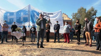 Melchor Romero – Inauguración de la Posta Sanitaria del Barrio La Emilia