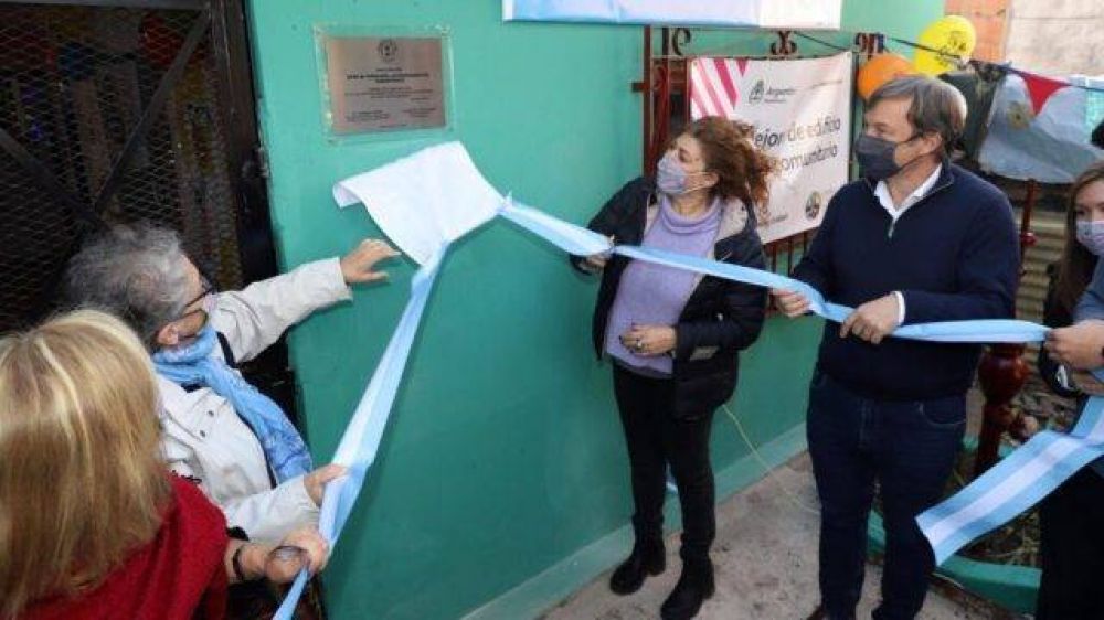El intendente Cascallares inaugur una casa comunitaria en Rafael Calzada