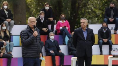 �Vamos a recuperar juntos el trabajo, la educaci�n y la seguridad�, sostuvo Grindetti