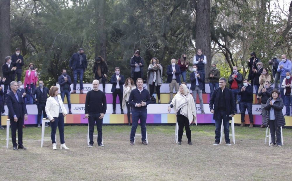 Con un discurso fuerte, Santilli desembarc� en la provincia de Buenos Aires