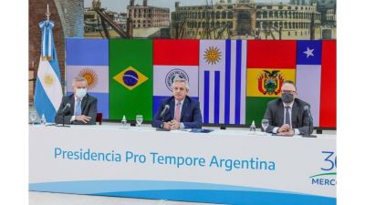 Mercosur vuelve a reunirse en clima de tensi�n por Brasil y Uruguay
