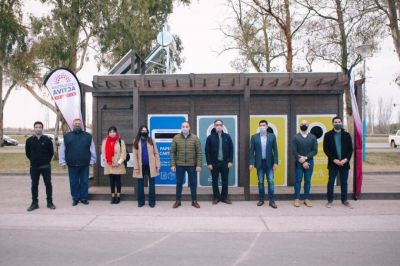 Inauguraron en Centenario una nueva estaci�n de reciclado, el tercer Ecopunto en Neuqu�n