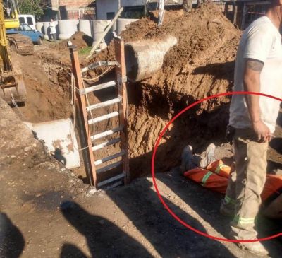 Quilmes Oeste: Obrero falleció aplastado por un caño en una obra