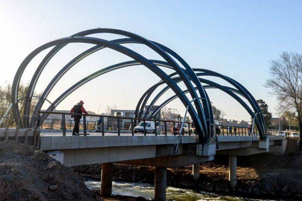 Schiaretti encabezará la inauguración del puente nuevo, prevista para el jueves