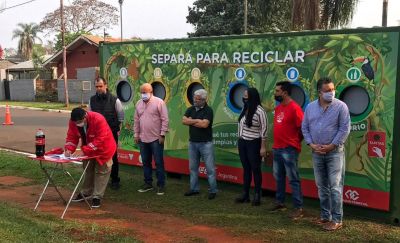 Con el reciclaje y una alianza p�blico-privada, Puerto Iguaz� ve un futuro m�s limpio