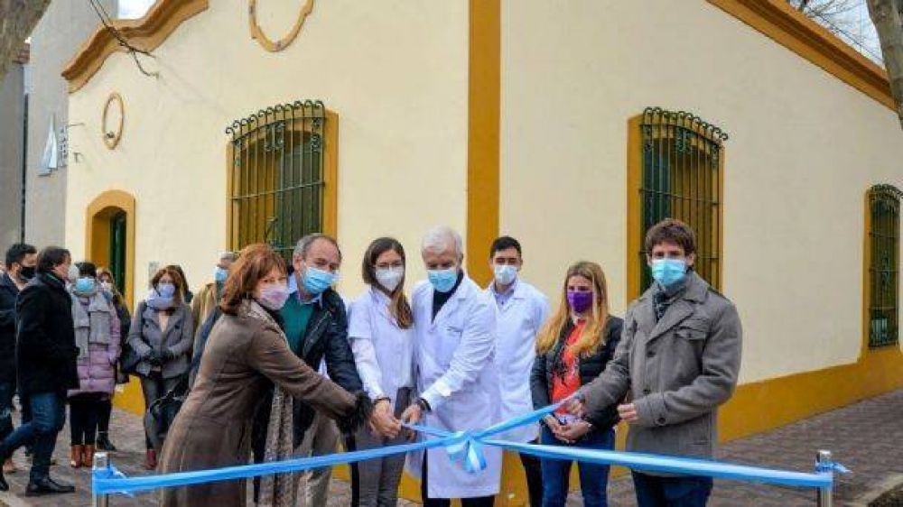 Juan Andreotti inaugur la ampliacin del Hospital Oftalmolgico Municipal