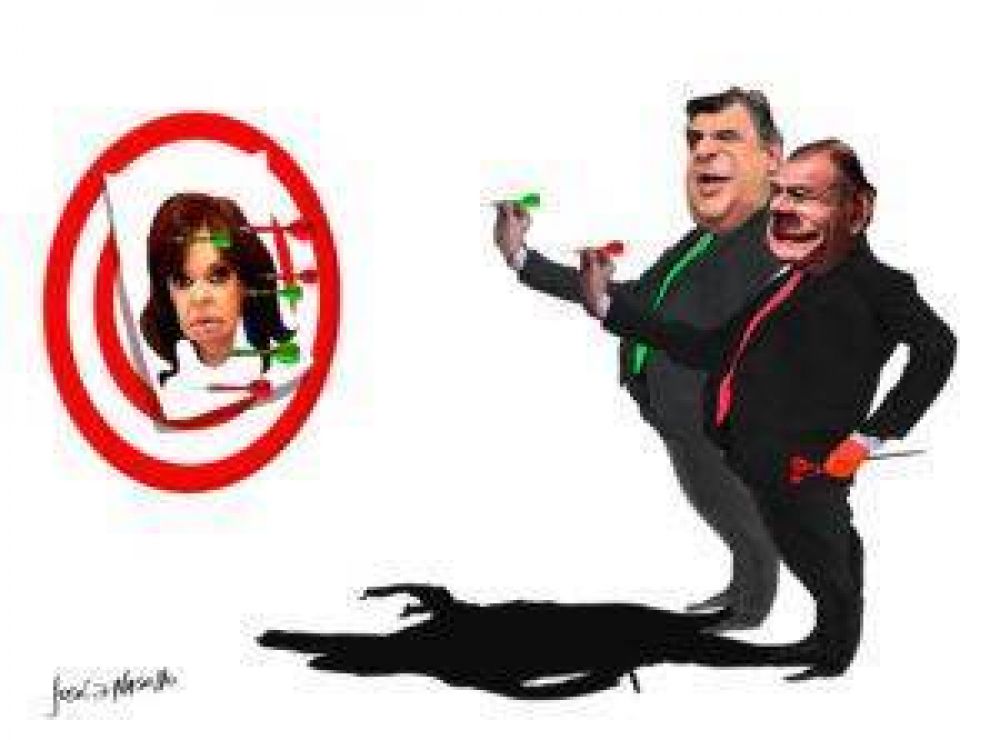 Negri y Juez eligieron rival: Cristina Kirchner