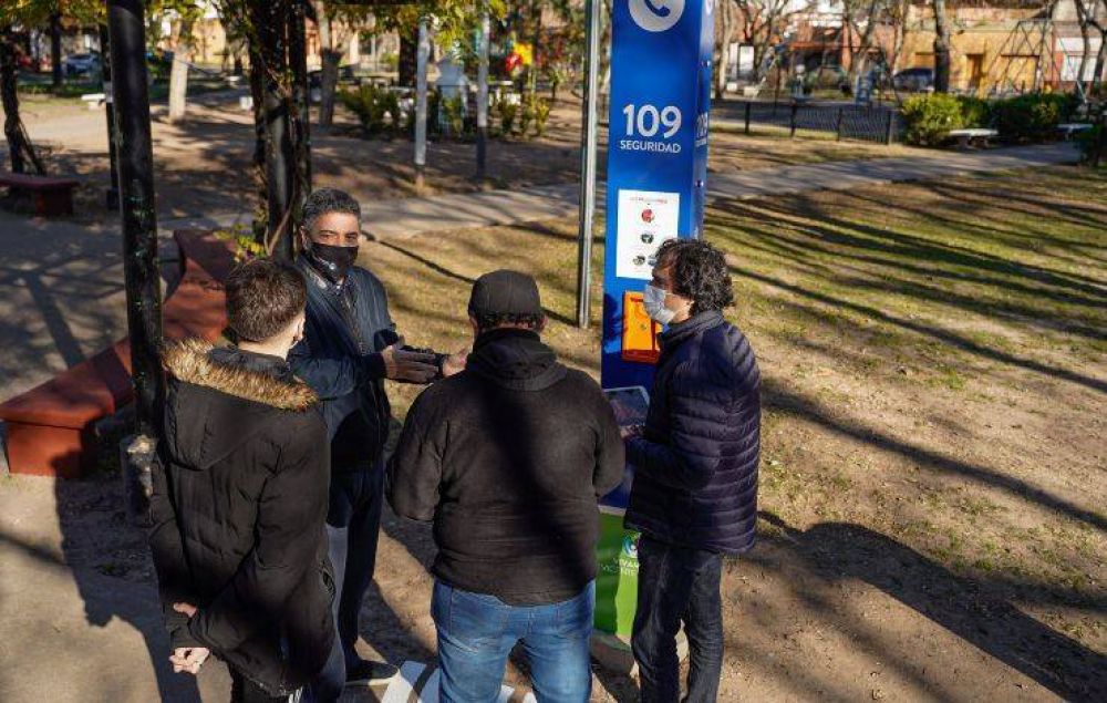 Vicente Lpez suma nuevos Puntos Seguros para emergencias