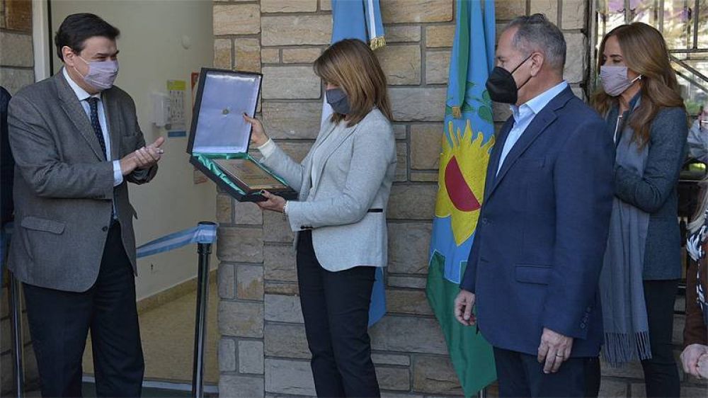 Moroni, Tolosa Paz y Descalzo inauguraron la Agencia Territorial Conurbano Oeste, en Ituzaing