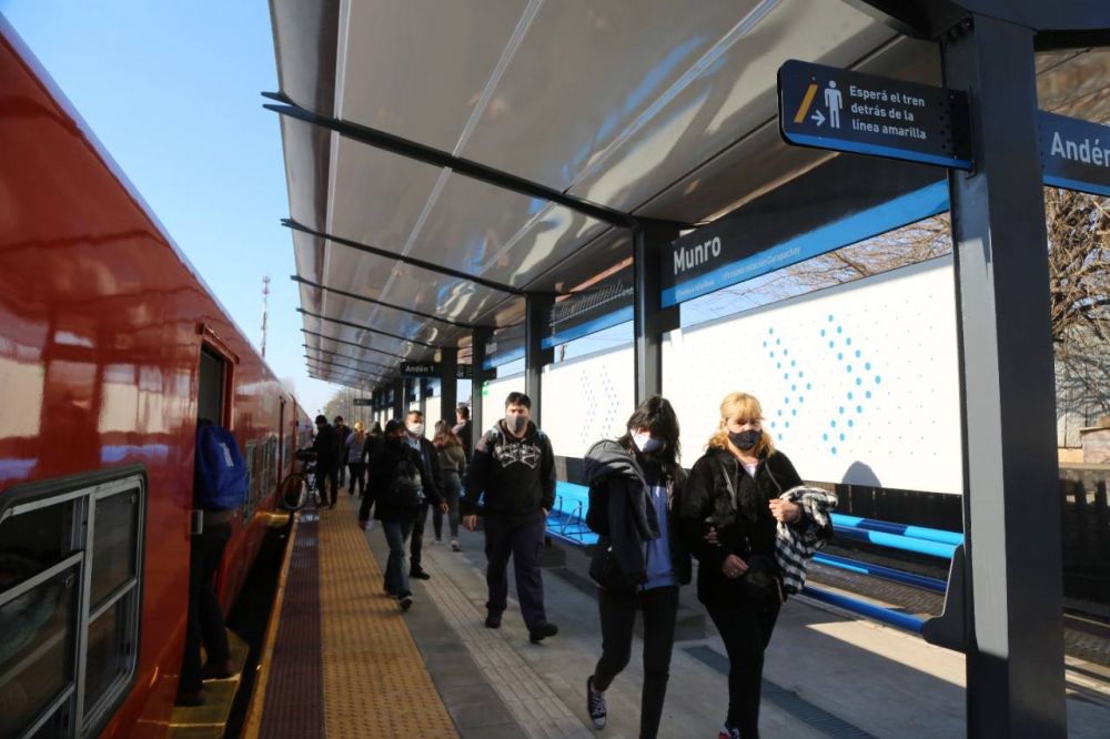 Con la habilitacin de Munro, Trenes Argentinos Infraestructura suma otra estacin modernizada en la lnea Belgrano Norte
