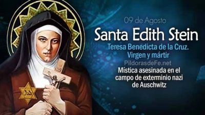 Hoy es fiesta de Santa Edith Stein, jud�a conversa y v�ctima de los nazis