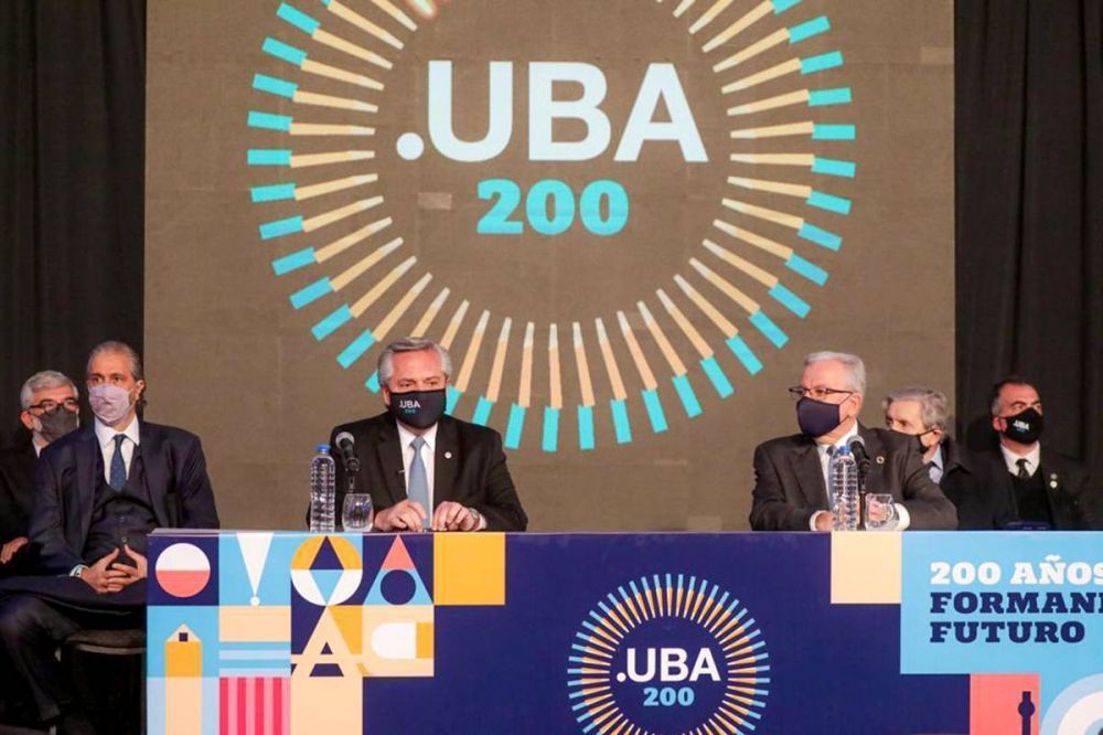 El presidente, en los 200 aos de la UBA: Pensar la educacin como un bien pblico nos ha distinguido en el mundo