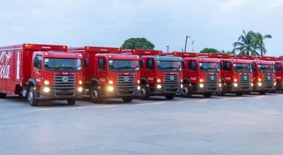 Volkswagen extiende su flotilla de nuevos camiones para embotelladoras de Coca-Cola