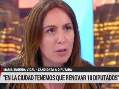 Mar�a Eugenia Vidal destroz� la gesti�n de Sergio Berni