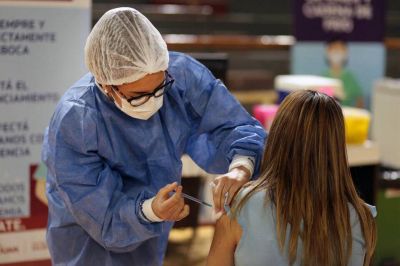 Argentina, con ritmos de vacunaci�n contra la covid de primer mundo