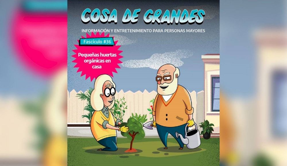 La Provincia incentiva a los adultos mayores a trabajar en huertas caseras