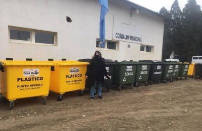 Nuevo sistema de recolecci�n de residuos en Dina Huapi