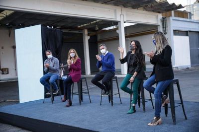 Pilar: Ach�val y Laurent recibieron a Tolosa Paz, Galmarini y Espa�ol en el Parque Industrial