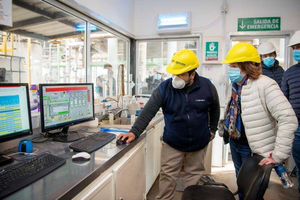 De campa�a, Vigo destac� el avance productivo del norte provincial