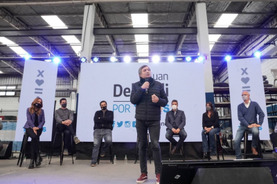 M�ximo Kirchner expuso el discurso de campa�a de Diego Santilli