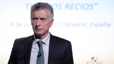 Desoyendo las sugerencias de los equipos de campa�a, Mauricio Macri volvi� a aparecer en televisi�n