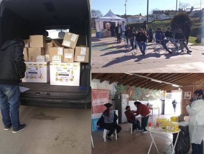 Mar del Plata alcanza las 600 mil vacunas aplicadas y contin�an las postas itinerantes