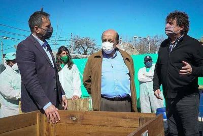 Cabandi� recorri� junto a Mussi centros de reciclaje en Berazategui