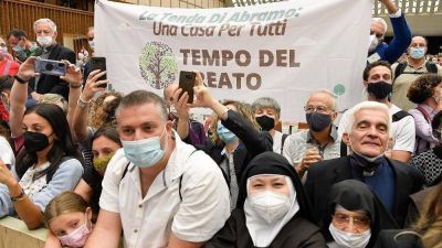 Grave crisis planetaria, Francisco a los cristianos: trabajemos por la casa com�n