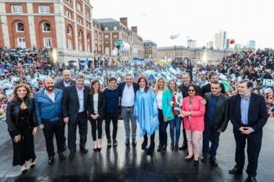 Frente de Todos: el cierre de la campa�a provincial ser� en Mar del Plata