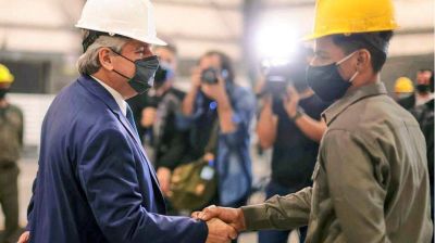 Alberto redobl� el pulso con la conducci�n de la UIA