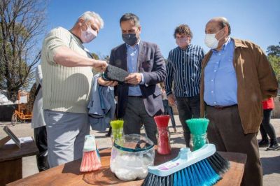 Mussi y Cabandi� en los centros de reciclado