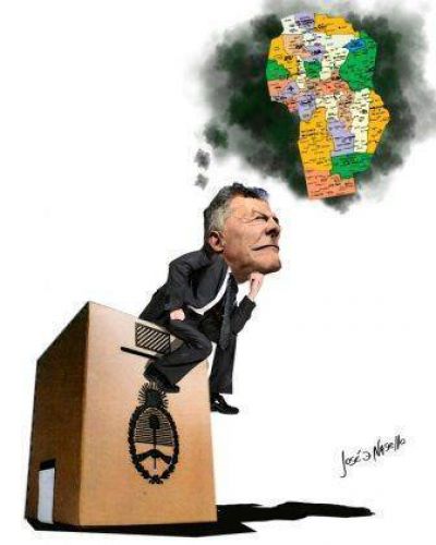 Macri jug� a fondo por Santos, pero medita golpe final