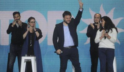El Frente de Todos porte�o cerr� su campa�a en el estadio de Ferro