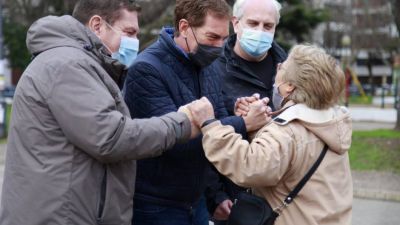 Santilli polariza con M�ximo Kirchner en el �ltimo tramo de la campa�a