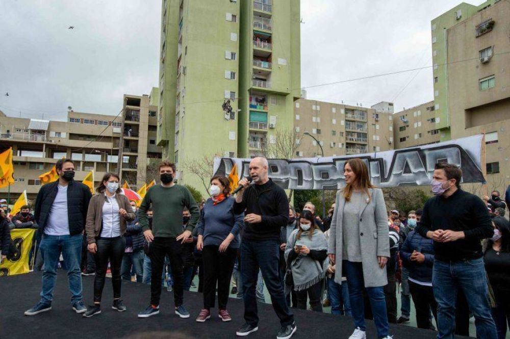 Vidal y Ferrario cerraron la campaa electoral en el sur de la Ciudad