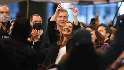Macri estuvo en el cierre de Vidal y quiere liderar el bunker de Cambiemos en Costa Salguero