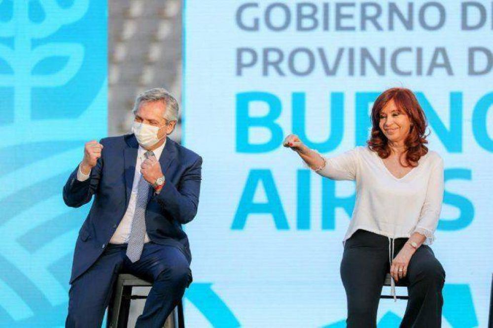 Alberto Fernndez y Cristina Kirchner cierran este jueves la campaa del Frente de Todos en Tecnpolis