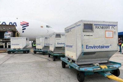 Este s�bado llegan m�s de 500 mil dosis de la vacuna AstraZeneca