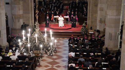El Papa: �Libertad, creatividad y di�logo para ser artesanos de paz y concordia�