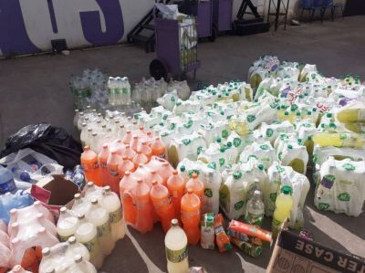La Comuna de Quilmes desech� gran cantidad de bebidas no aptas para el consumo humano
