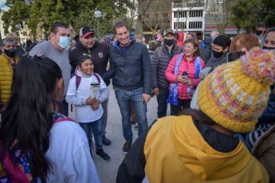 Santilli recorri� Mar del Plata y critic� las �ltimas medidas del gobierno
