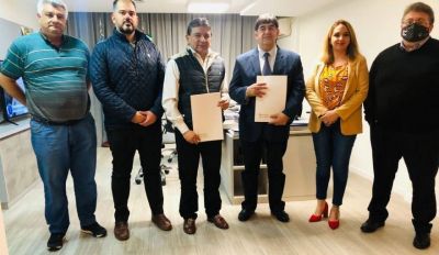 El Gobierno de la provincia firm� un convenio de colaboraci�n con el RENATRE