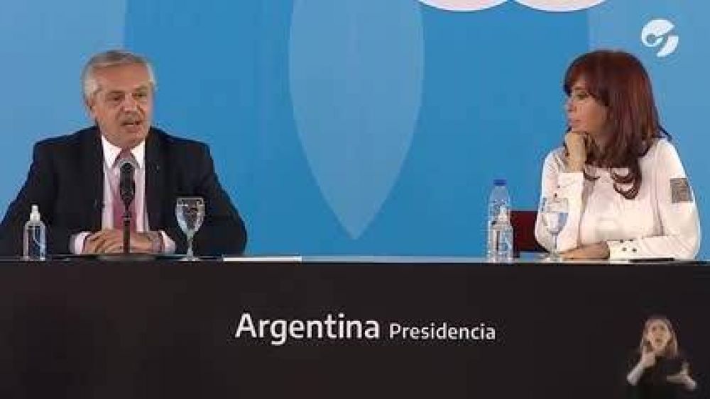 Alberto Fernndez y Cristina Kirchner escenificaron unidad despus de la crisis y cierran filas de cara a las elecciones