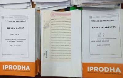 El IPRODHA avanza con la digitalizaci�n de documentos y el libre acceso a la informaci�n p�blica