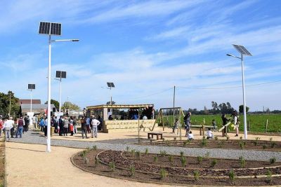 La primera plaza sustentable de la provincia se construir� en Libres