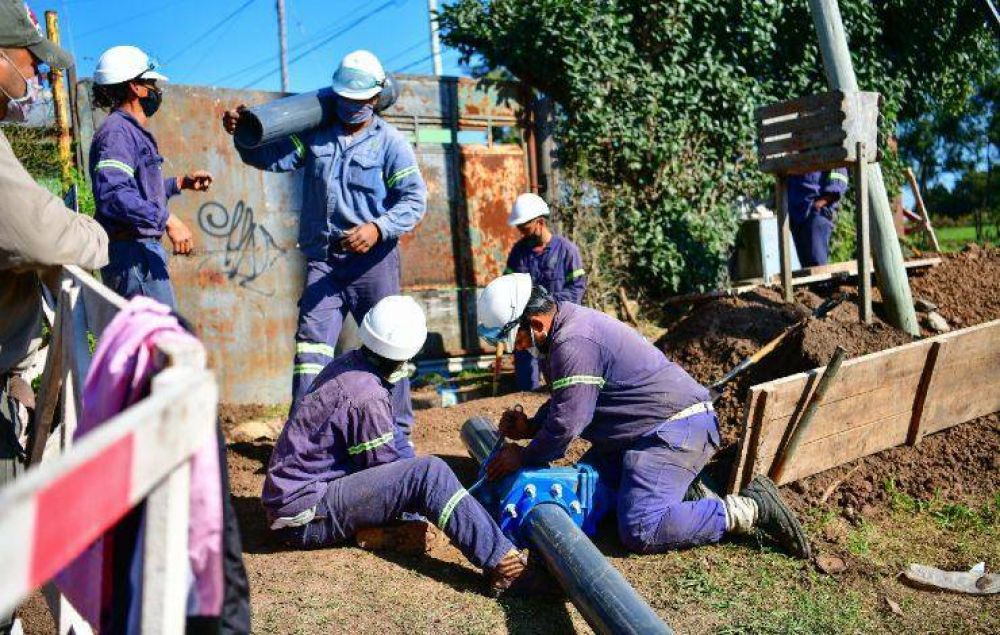 Avanza el proyecto de obras cloacales en el barrio La Chechela
