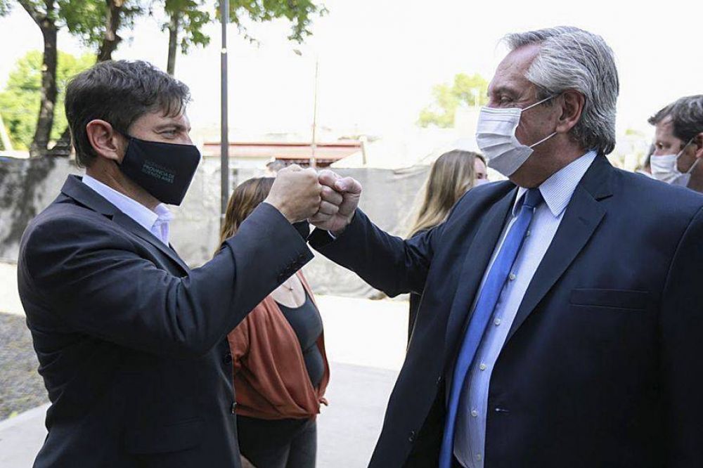 Kicillof se reuni� con Alberto y con Cristina para evaluar la campa�a y la gesti�n